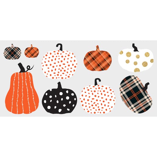 RoomMates Decorative Pumpkins Peel & Stick Wall Decals